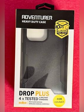 Drop Plus Heavy Duty Phone Case - Black